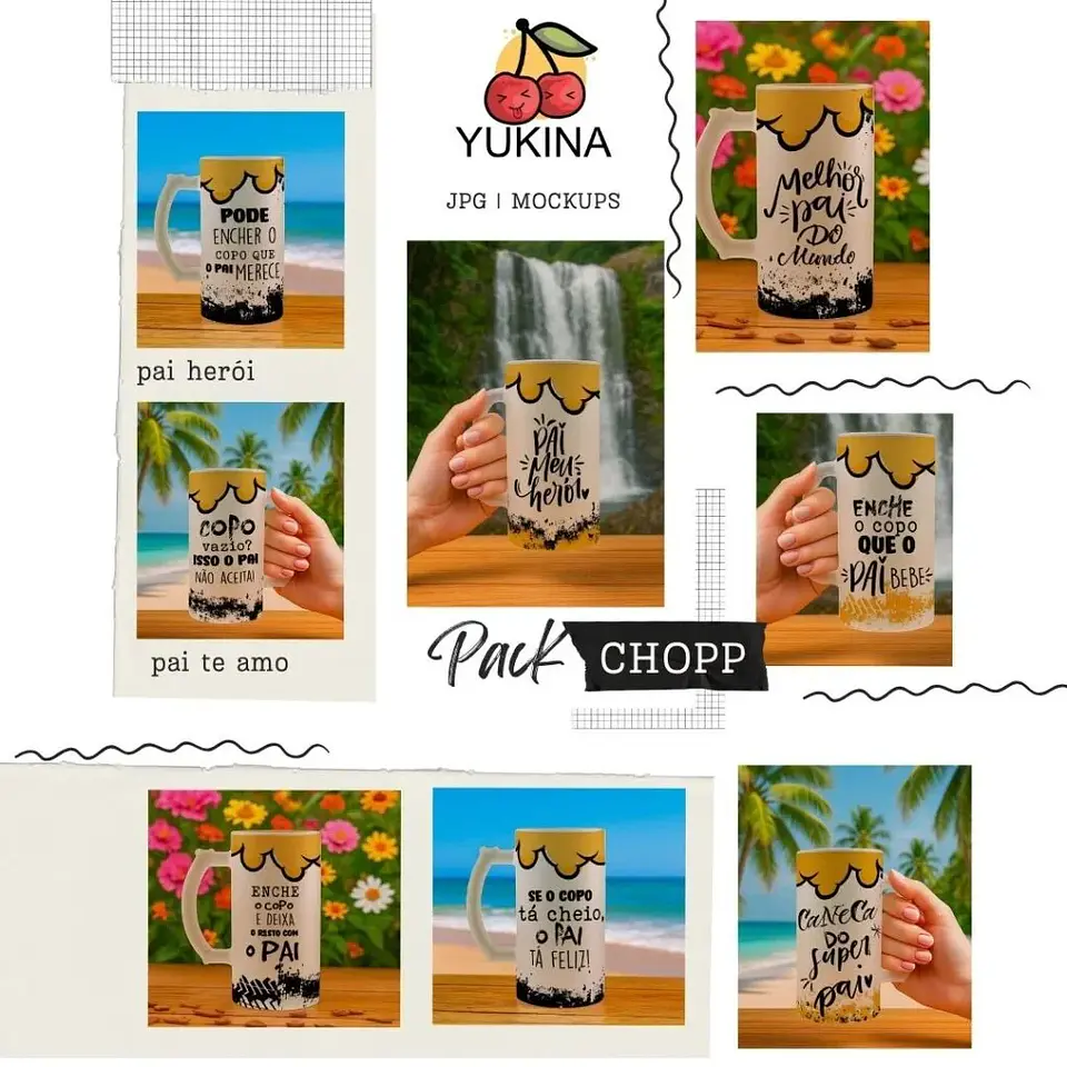 Arquivo Digital Canecas Chopp Pais 1