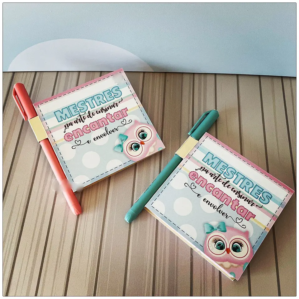 Arquivo de Corte Kit Coruja Dia dos Professores Rosa 7
