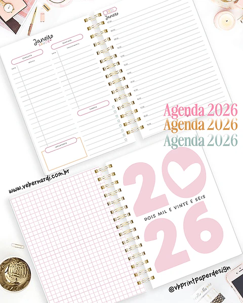 Arquivo Digital Agenda 2026 Color