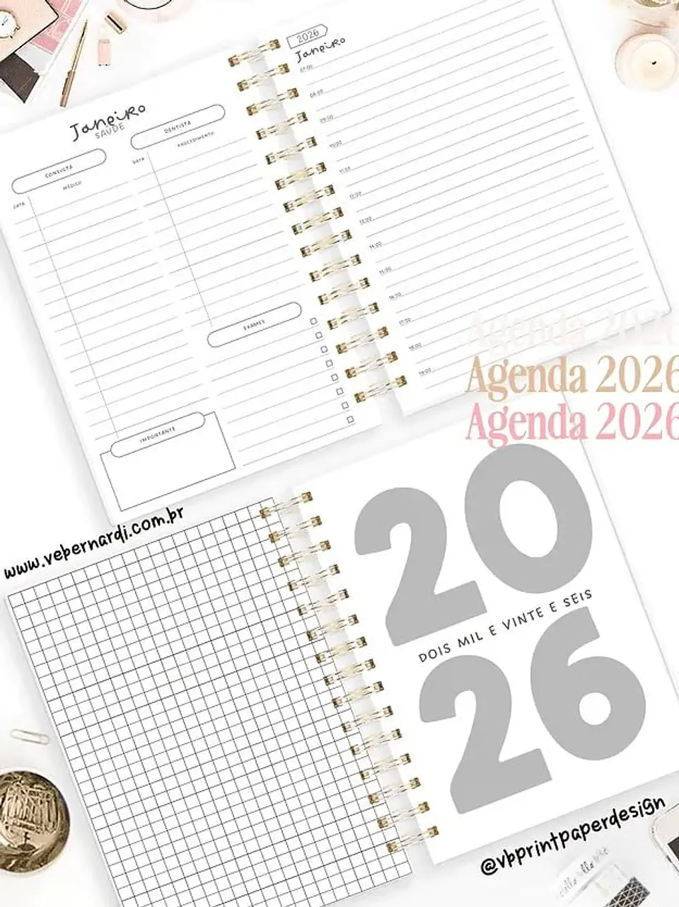 Arquivo Digital Agenda 2026 Neutra 1