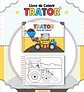 Arquivo Digital Livro + Card de Colorir Trator - Thumbnail 1