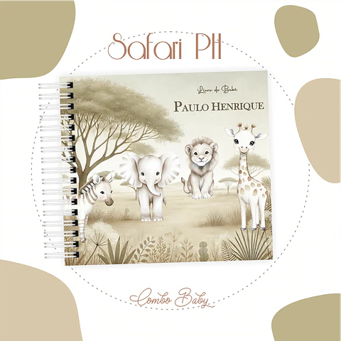 Arquivo Digital Pack Baby Safari PH
