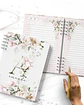 Arquivo Digital Caderno Alfabeto Floral Rosa - Thumbnail 2