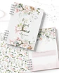 Arquivo Digital Caderno Alfabeto Floral Rosa - Thumbnail 3