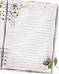 Arquivo Digital Caderno Alfabeto Floral Rosa - Thumbnail 5