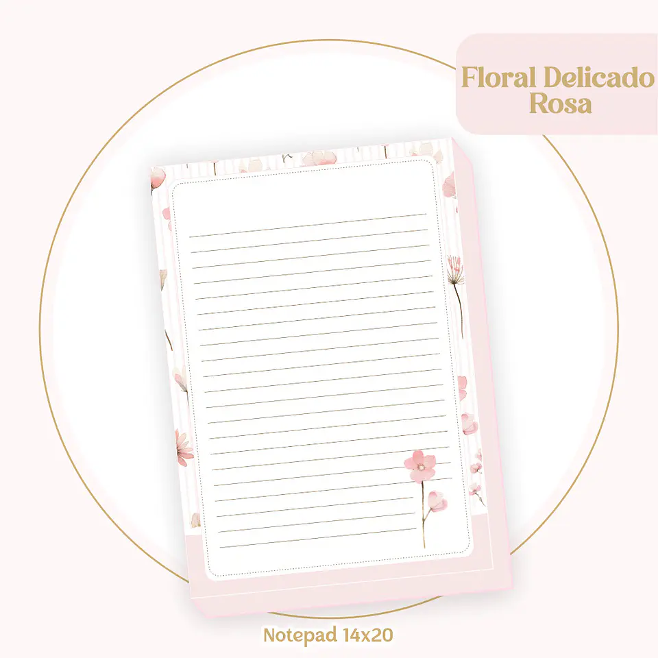 Arquivo Digital Capas e Miolos Floral Delicado Rosa 8