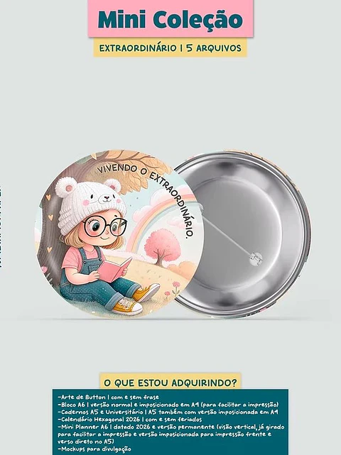 Arquivo Digital Mini Coleção Extraordinario