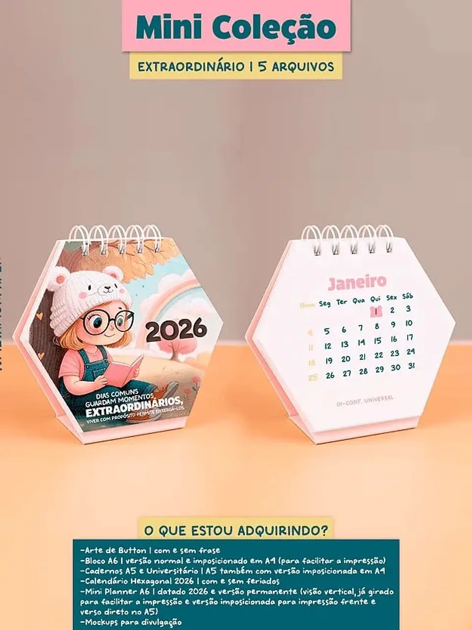 Arquivo Digital Mini Coleção Extraordinario 5