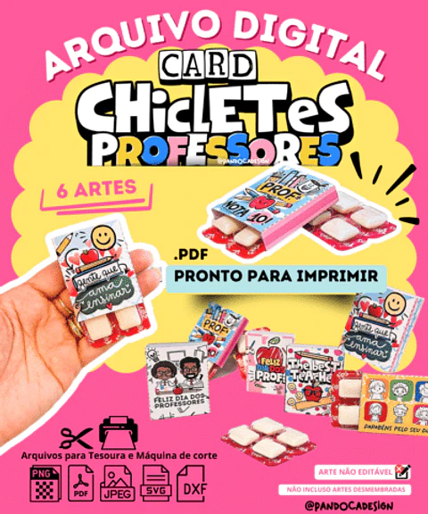 Pack Artes Digitais Dia dos Professores 2024