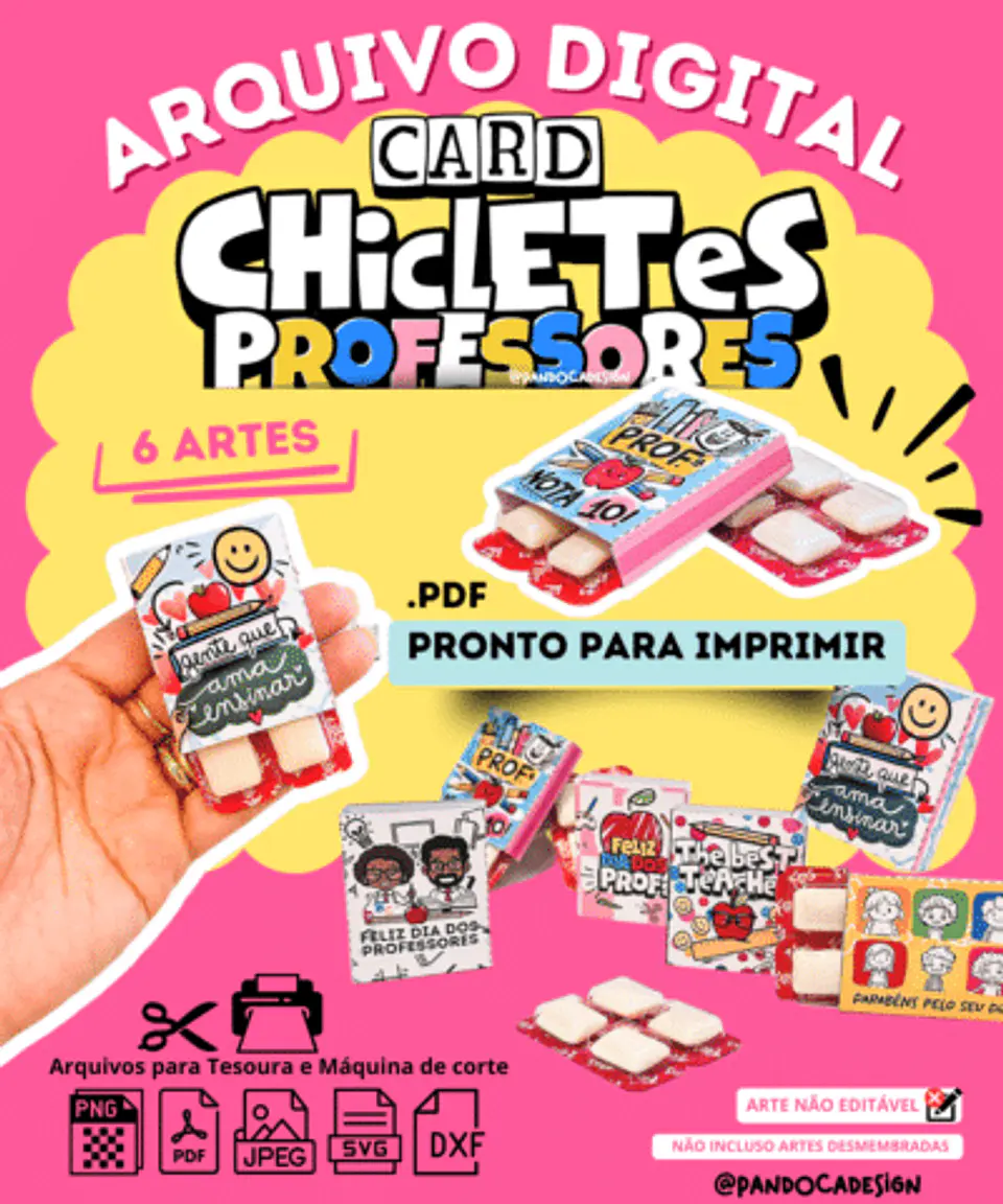 Pack Artes Digitais Dia dos Professores 2024 2