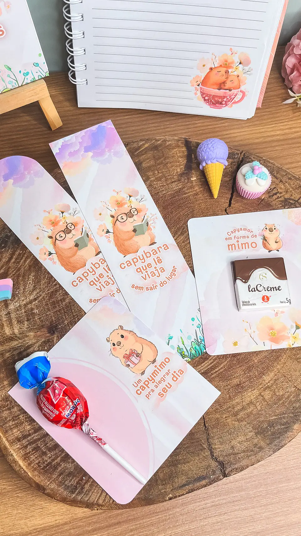 Arquivo Digital Mini Kit Capybara Vibes 4