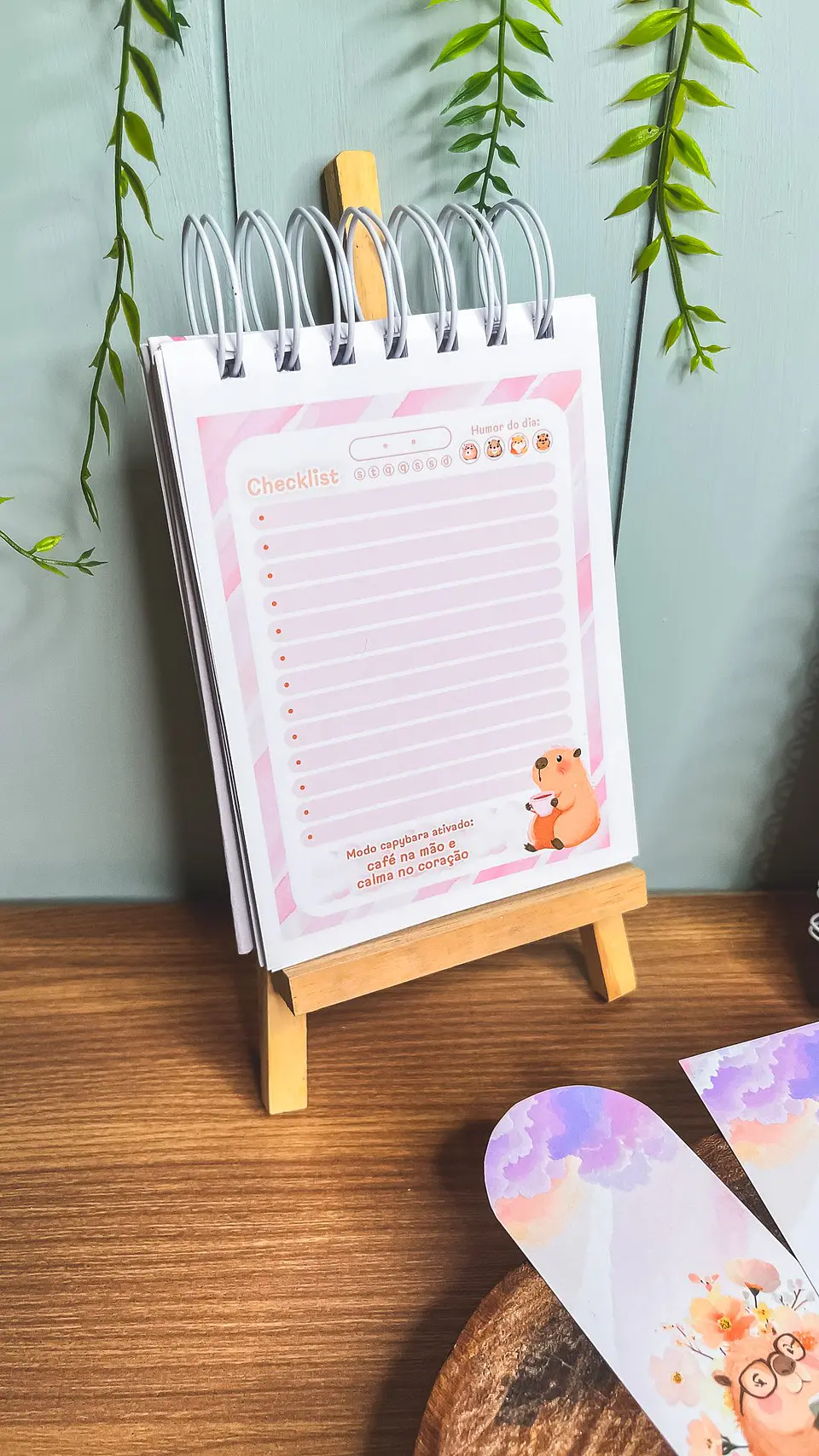 Arquivo Digital Mini Kit Capybara Vibes 5