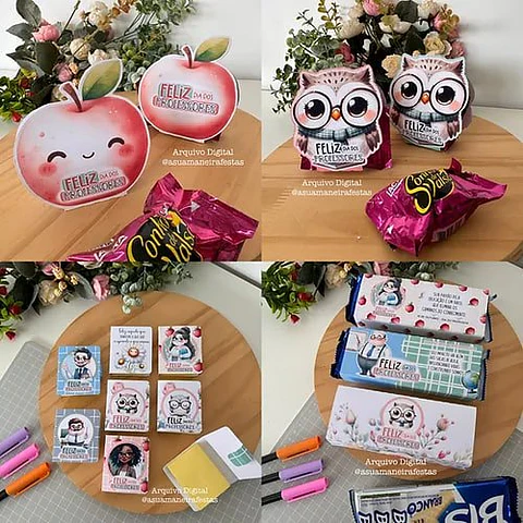 Combo de Arquivos Digitais Feliz Dia Dos Professores