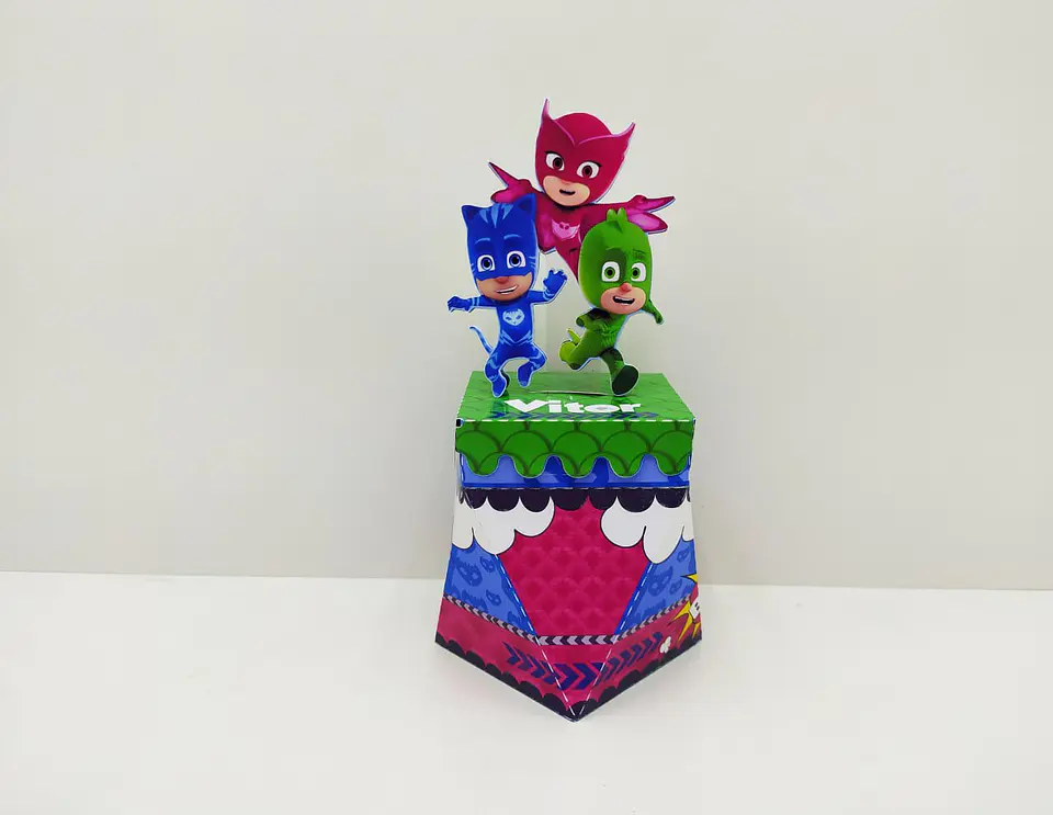 Arquivo de Corte Kit Festa PJ Mask 2