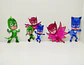 Arquivo de Corte Kit Festa PJ Mask - Thumbnail 4