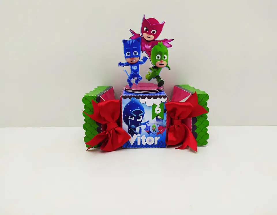 Arquivo de Corte Kit Festa PJ Mask 6