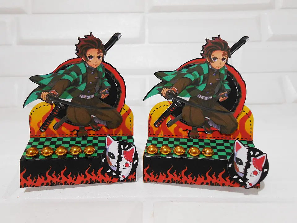 Arquivo de Corte Kit Festa Demon Slayer 5