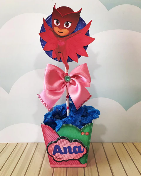 Arquivo de Corte Kit Festa PJ Mask