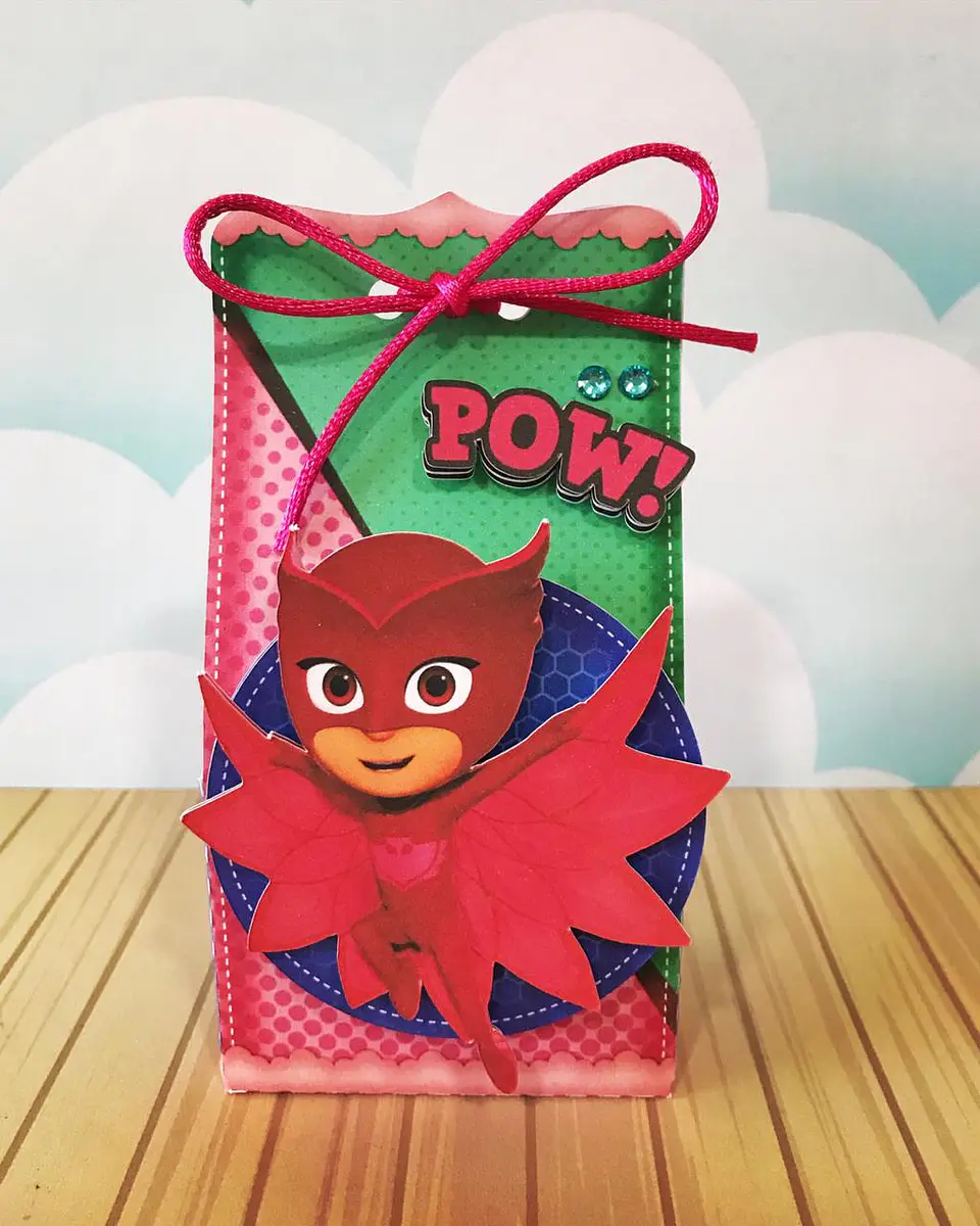 Arquivo de Corte Kit Festa PJ Mask 4