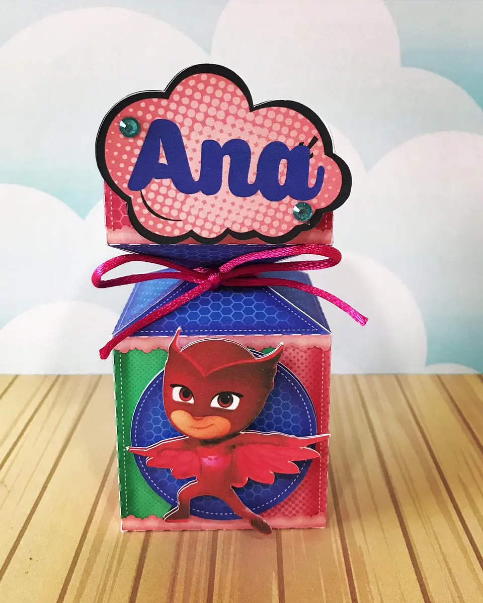 Arquivo de Corte Kit Festa PJ Mask 7
