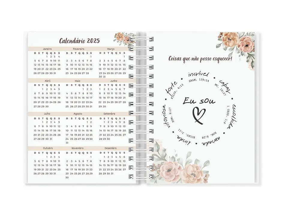 Arquivo Digital Devocional Janela Floral Editavel no Canva 5