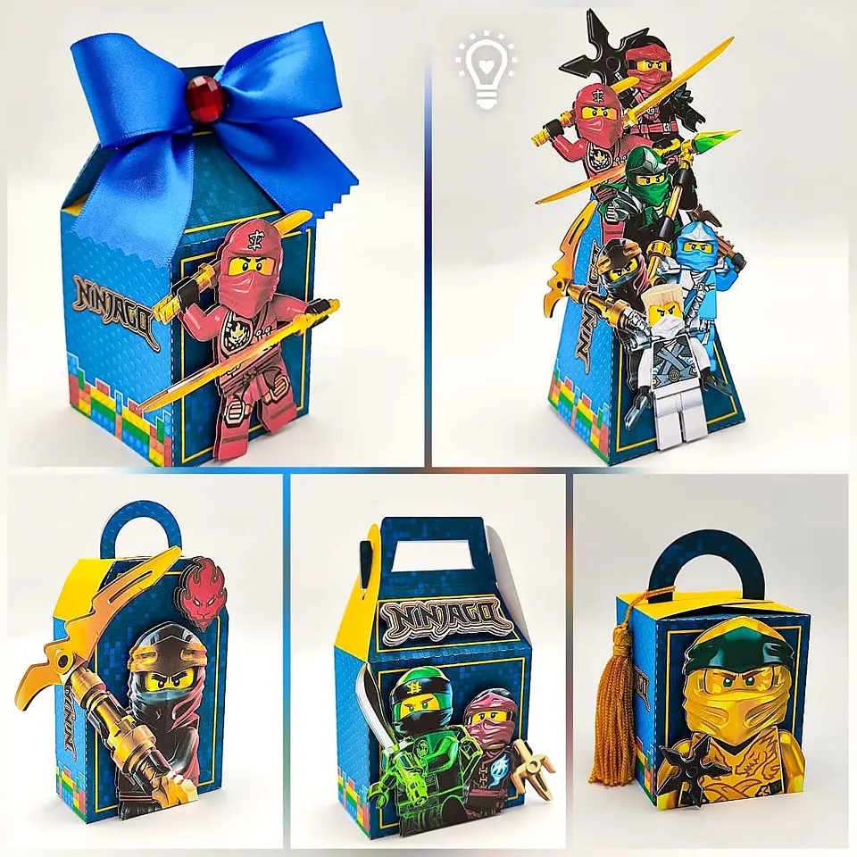 Arquivo de Corte Kit Festa Ninjago 1