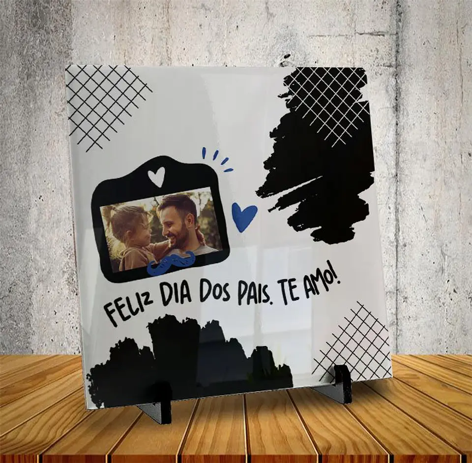 Arquivo Digital Pack Azulejo Dia dos Pais Minimalista 8