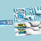 Arquivo de Corte Estampas Canecas Dia dos Pais 3D - Thumbnail 2