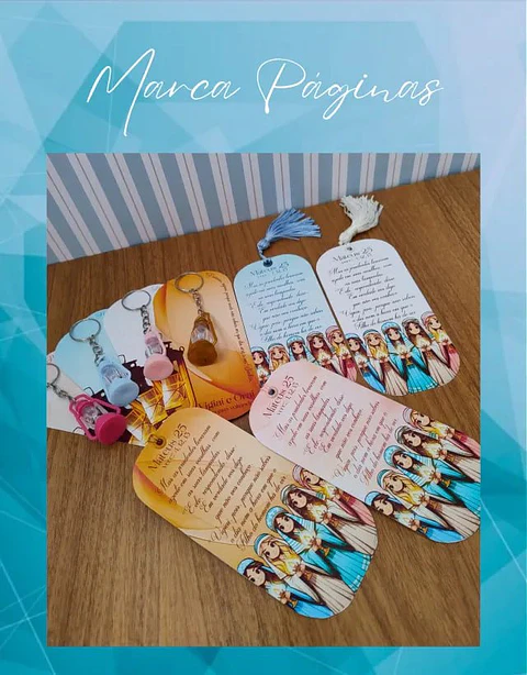 Arquivo de Corte Card Marca Paginas Lamparina
