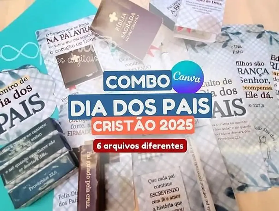Arquivo de Corte Combo Dia dos Pais Cristão 2025 1