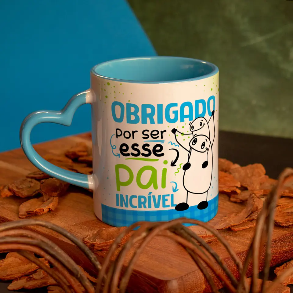 Arquivo Digital Estampas Caneca Flork Dia dos Pais 9