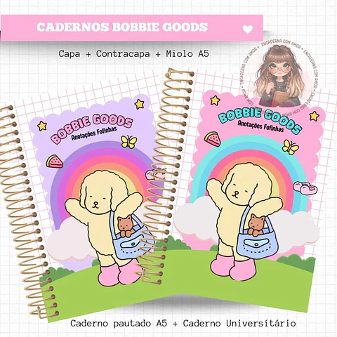 Arquivo Digital Capas + Livros Bobbie Goods