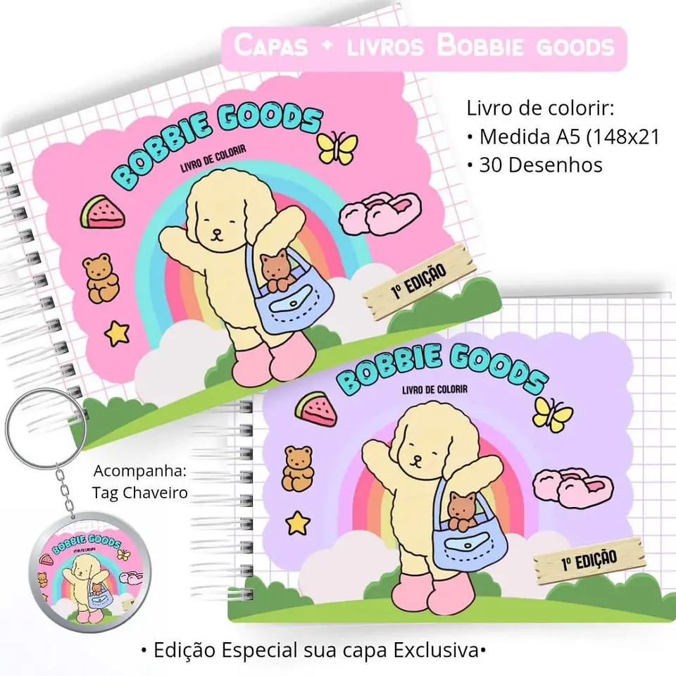 Arquivo Digital Capas + Livros Bobbie Goods 3