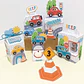 Arquivo de Corte Kit Festa Carros - Thumbnail 1