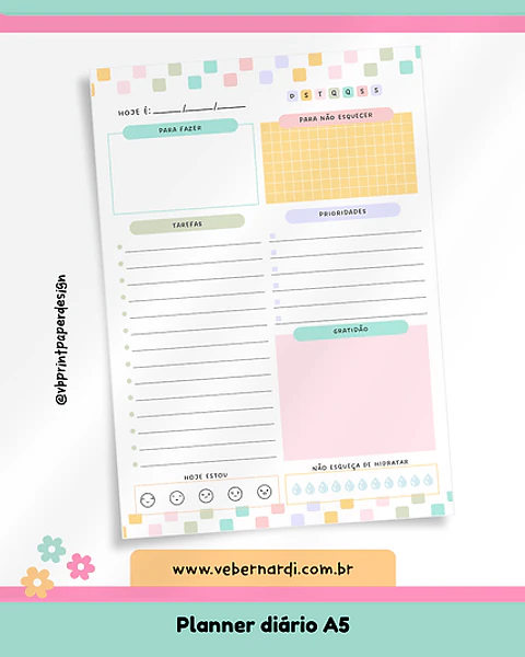 Arquivo Digital Combo Calendários e Planejadores Color 2026