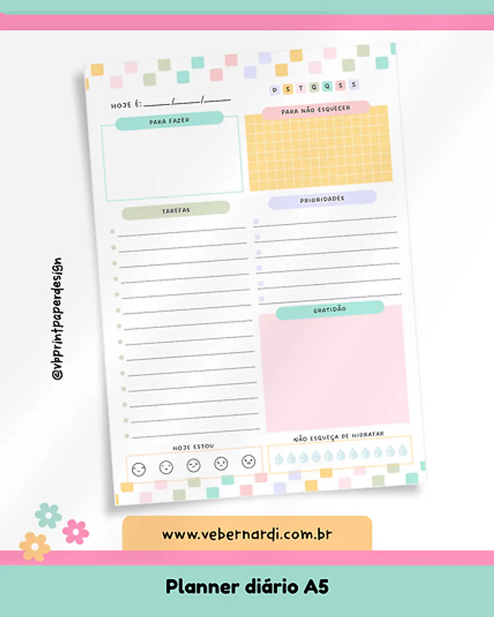 Arquivo Digital Combo Calendários e Planejadores Color 2026 2