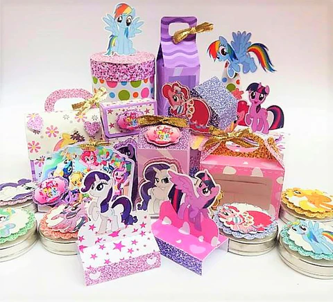 Arquivo de Corte Kit Festa My Little Pony