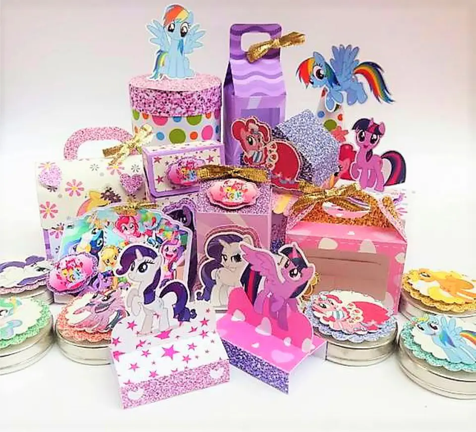 Arquivo de Corte Kit Festa My Little Pony 1