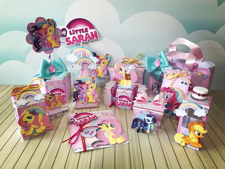 Arquivo de Corte Kit Festa My Little Pony 1