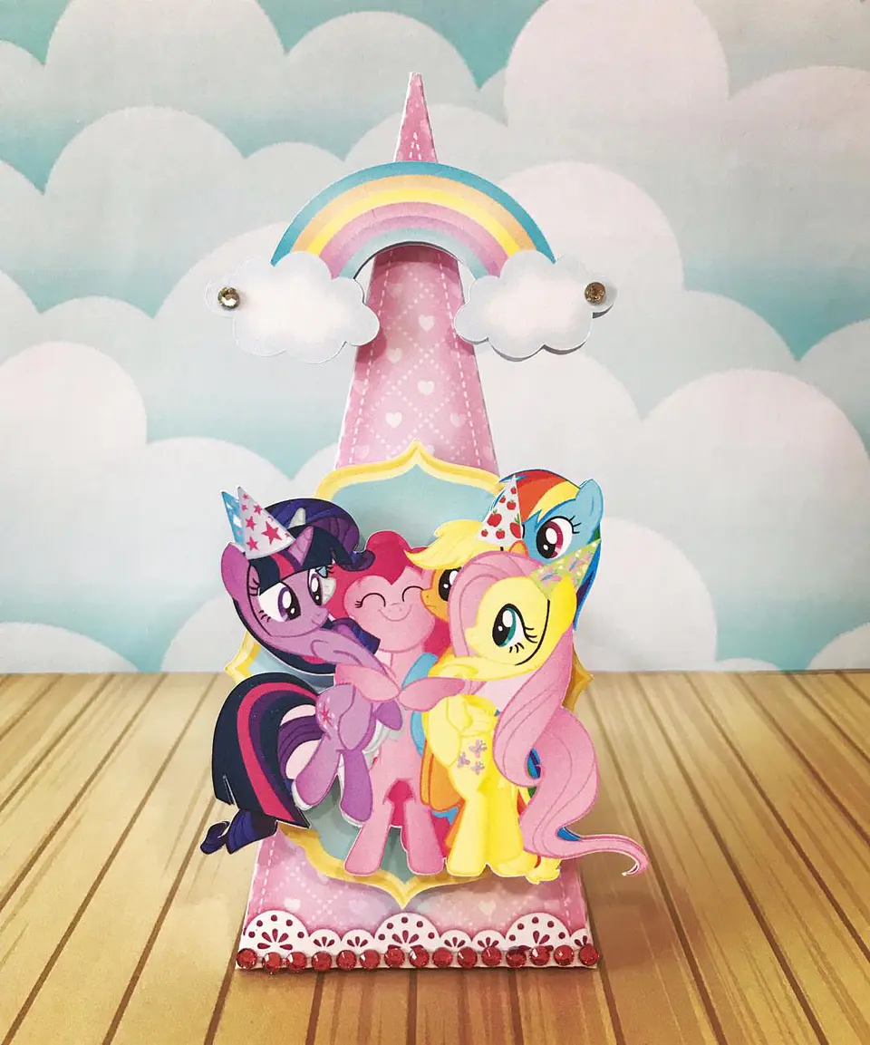 Arquivo de Corte Kit Festa My Little Pony 3