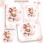 Arquivo Digital Pack Baby Clean Capivara Bailarina - Thumbnail 1