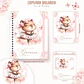 Arquivo Digital Pack Baby Clean Capivara Bailarina - Thumbnail 3