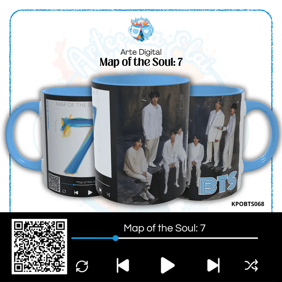 Arquivo Digital Coleção de Artes Álbuns BTS 9