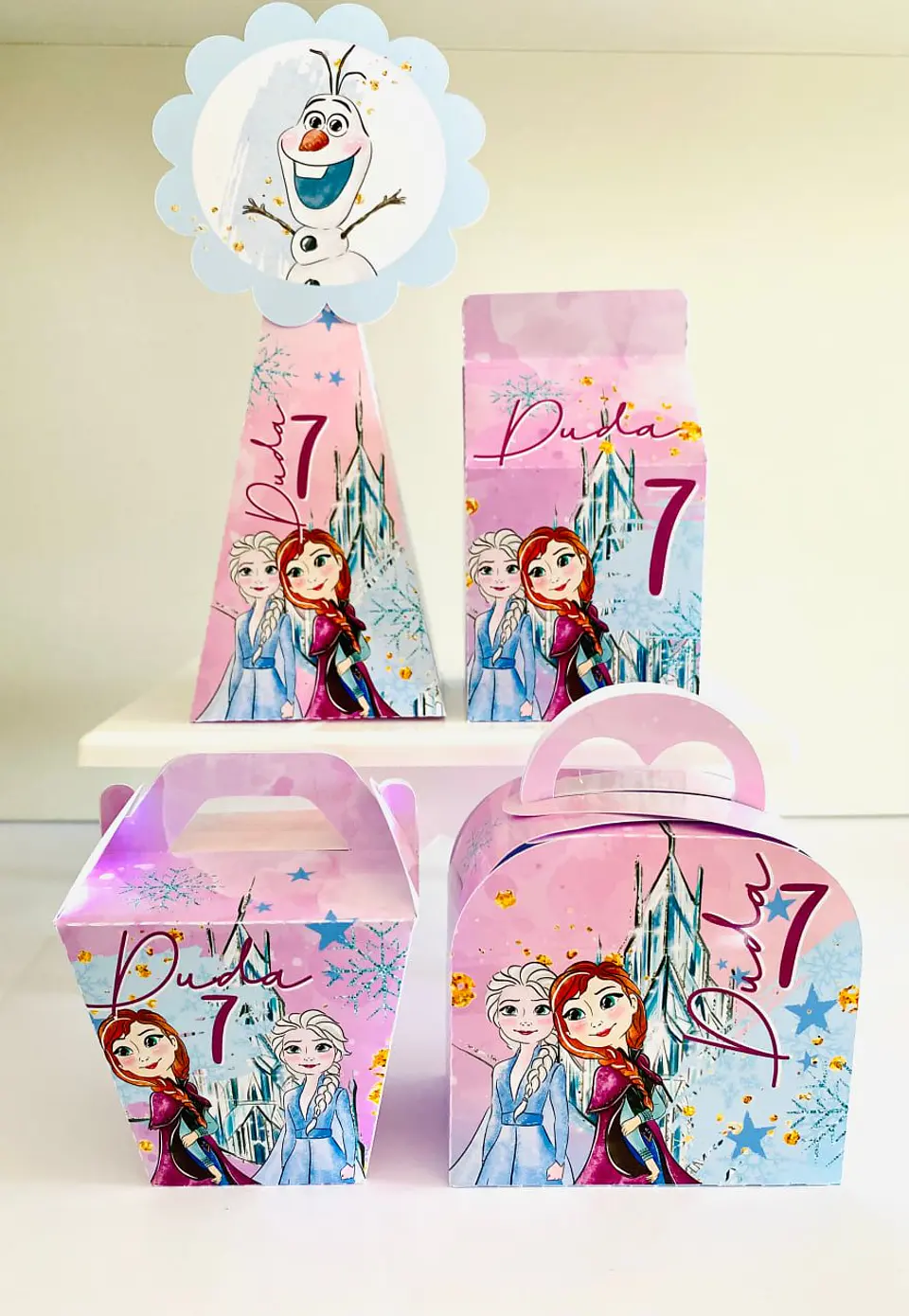 Arquivo de Corte Kit Festa Frozen 1
