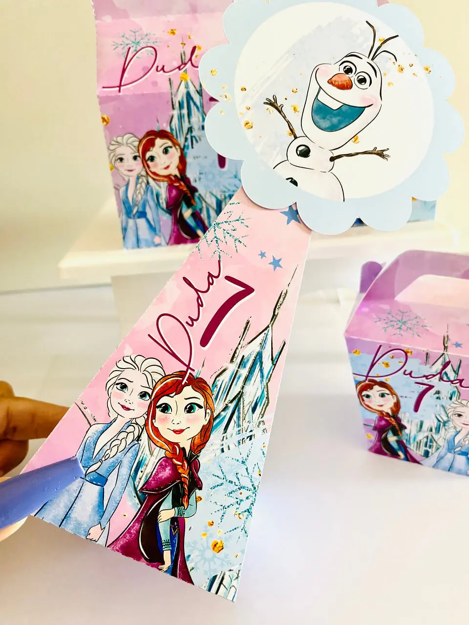 Arquivo de Corte Kit Festa Frozen 5