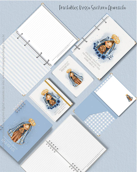 Arquivo Digital Printables Nossa Senhora Aparecida