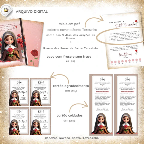 Arquivo Digital Caderno Novena Santa Teresinha