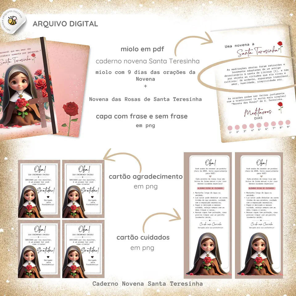 Arquivo Digital Caderno Novena Santa Teresinha 2