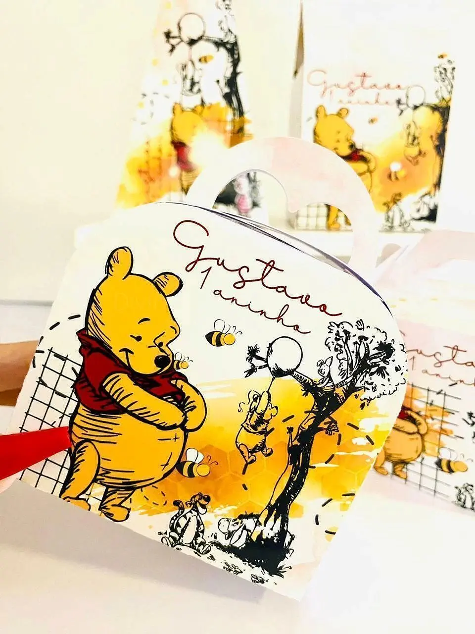 Arquivo de Corte Kit Festa Ursinho Pooh 1