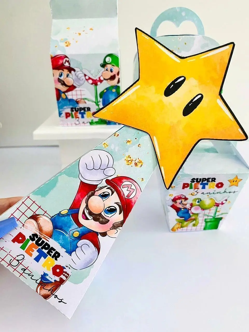 Arquivo de Corte Kit Festa Super Mario 2